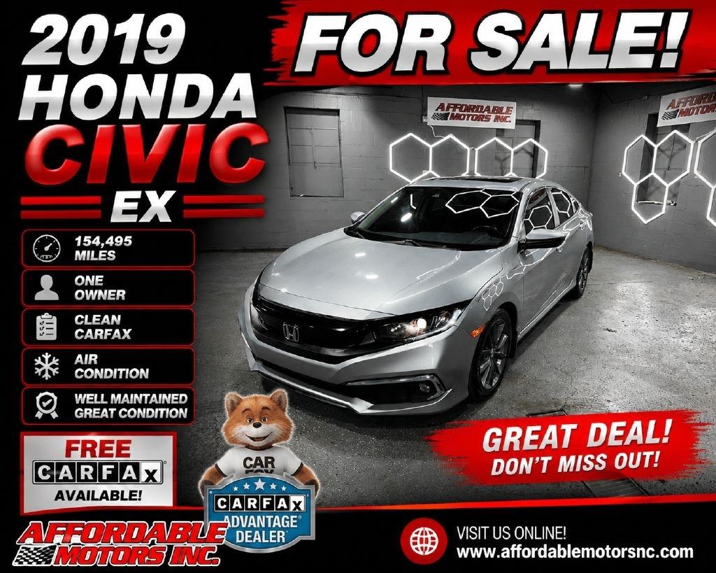 Honda Civic EX-T Sedan CVT 2019
