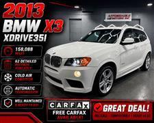 2013 BMW X3 