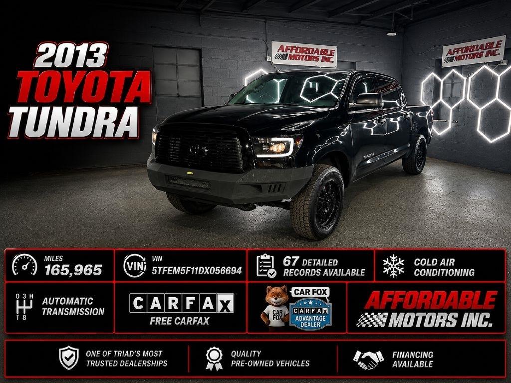 Toyota Tundra Tundra-Grade CrewMax 4.6L 2WD 2013