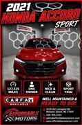 2021 Honda Accord 