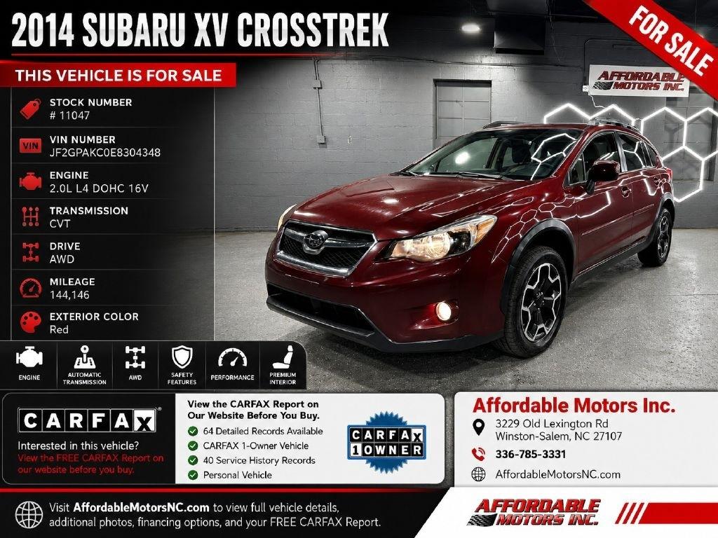2014 Subaru XV Crosstrek 2.0 Limited