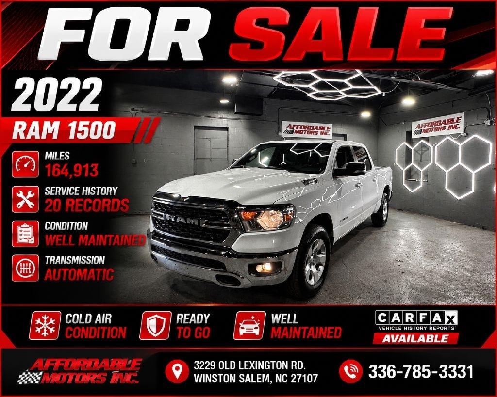 RAM 1500 Big Horn Crew Cab SWB 4WD 2022