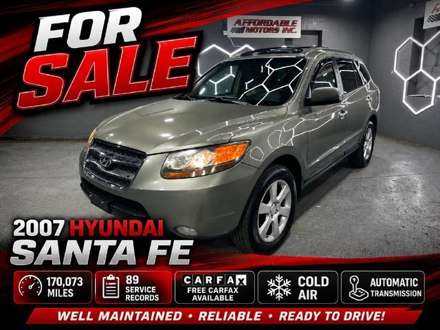 Green 2007 Hyundai Santa Fe SUV / Crossover Front-Wheel Drive Automatic