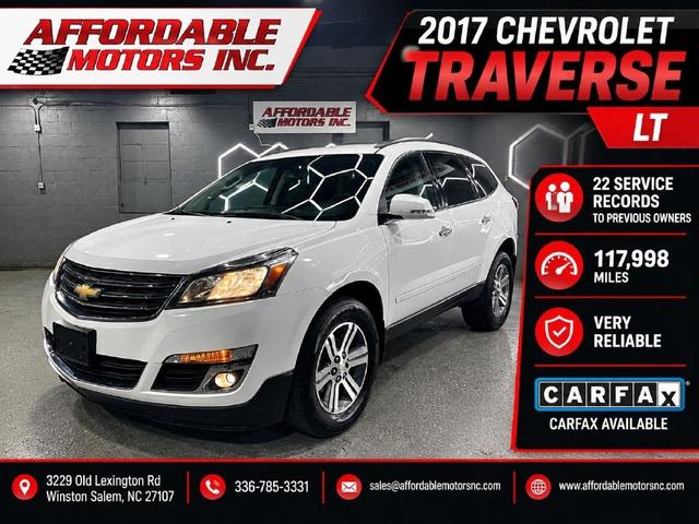 White 2017 Chevrolet Traverse SUV / Crossover Front-Wheel Drive Automatic