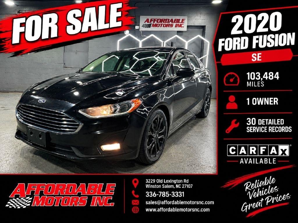  2020 Ford Fusion SE FWD   