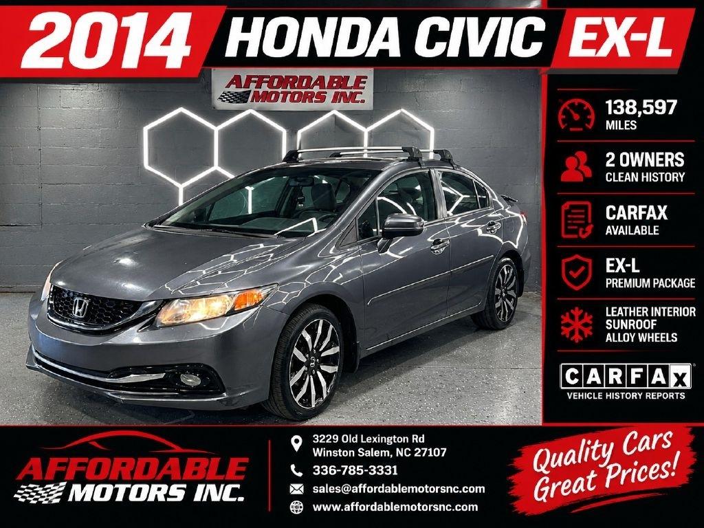 2014 Honda Civic EX-L Sedan CVT