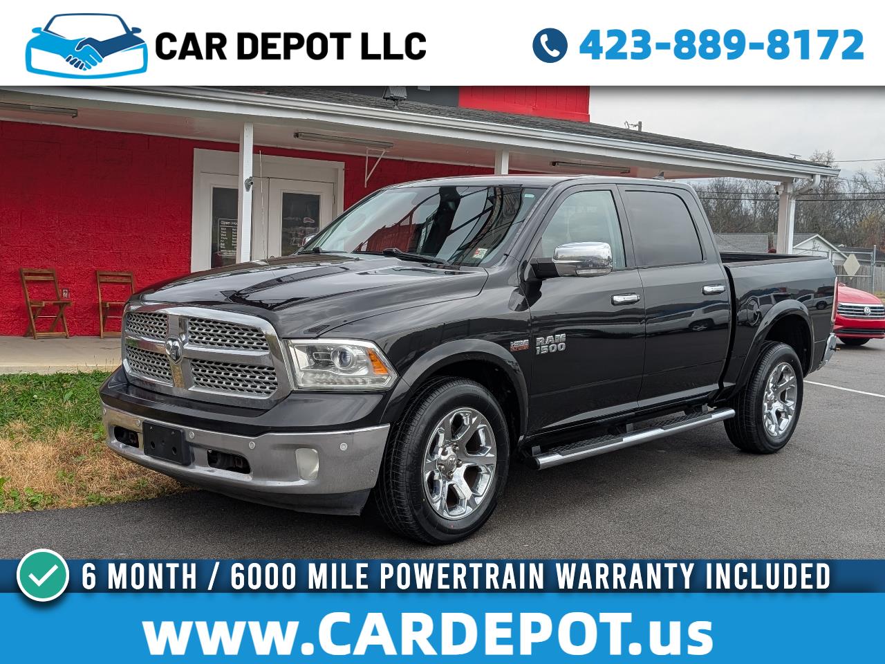 2015 RAM 1500 4WD Crew Cab 140.5" Laramie