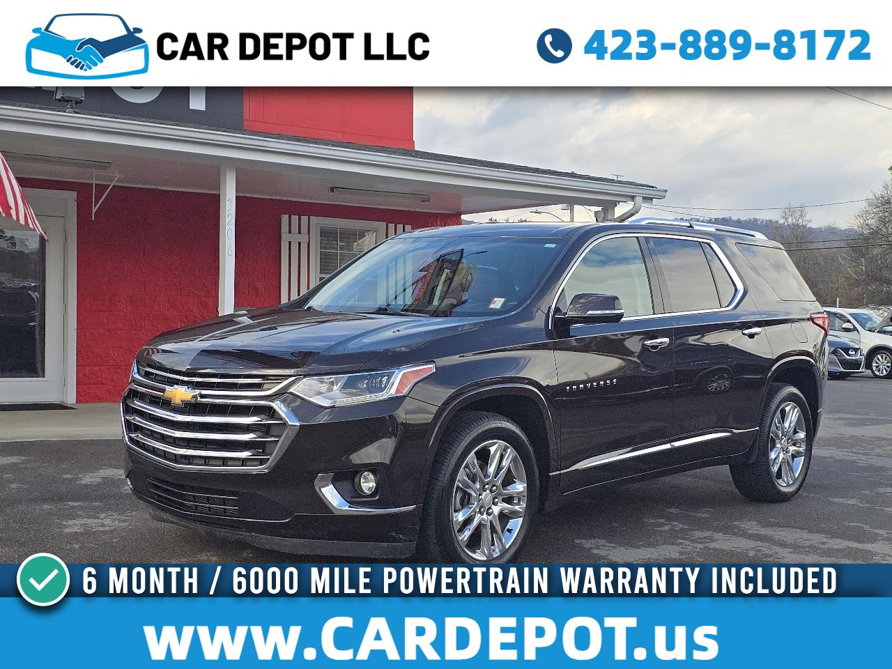2019 Chevrolet Traverse AWD 4dr High Country w/2LZ