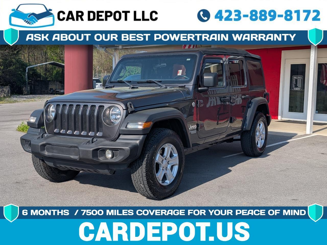 2018 Jeep Wrangler Unlimited Sport S 4x4