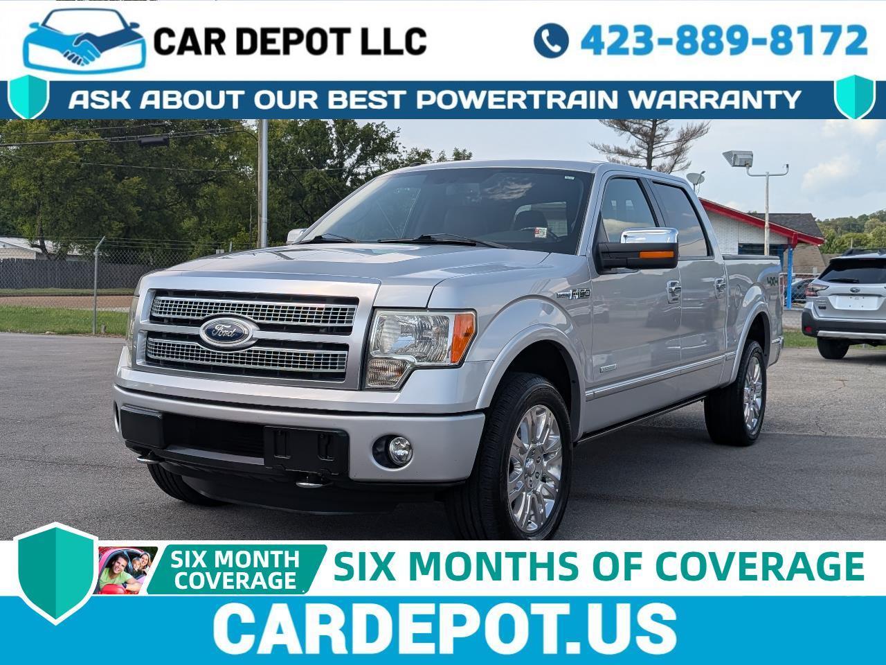 2011 Ford F-150 4WD SuperCrew 145" Platinum