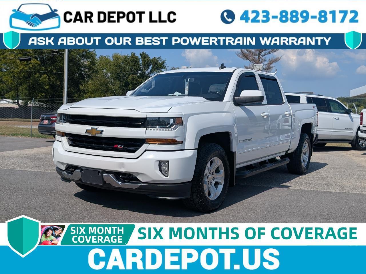 2018 Chevrolet Silverado 1500 4WD Crew Cab 143.5" LT w/2LT