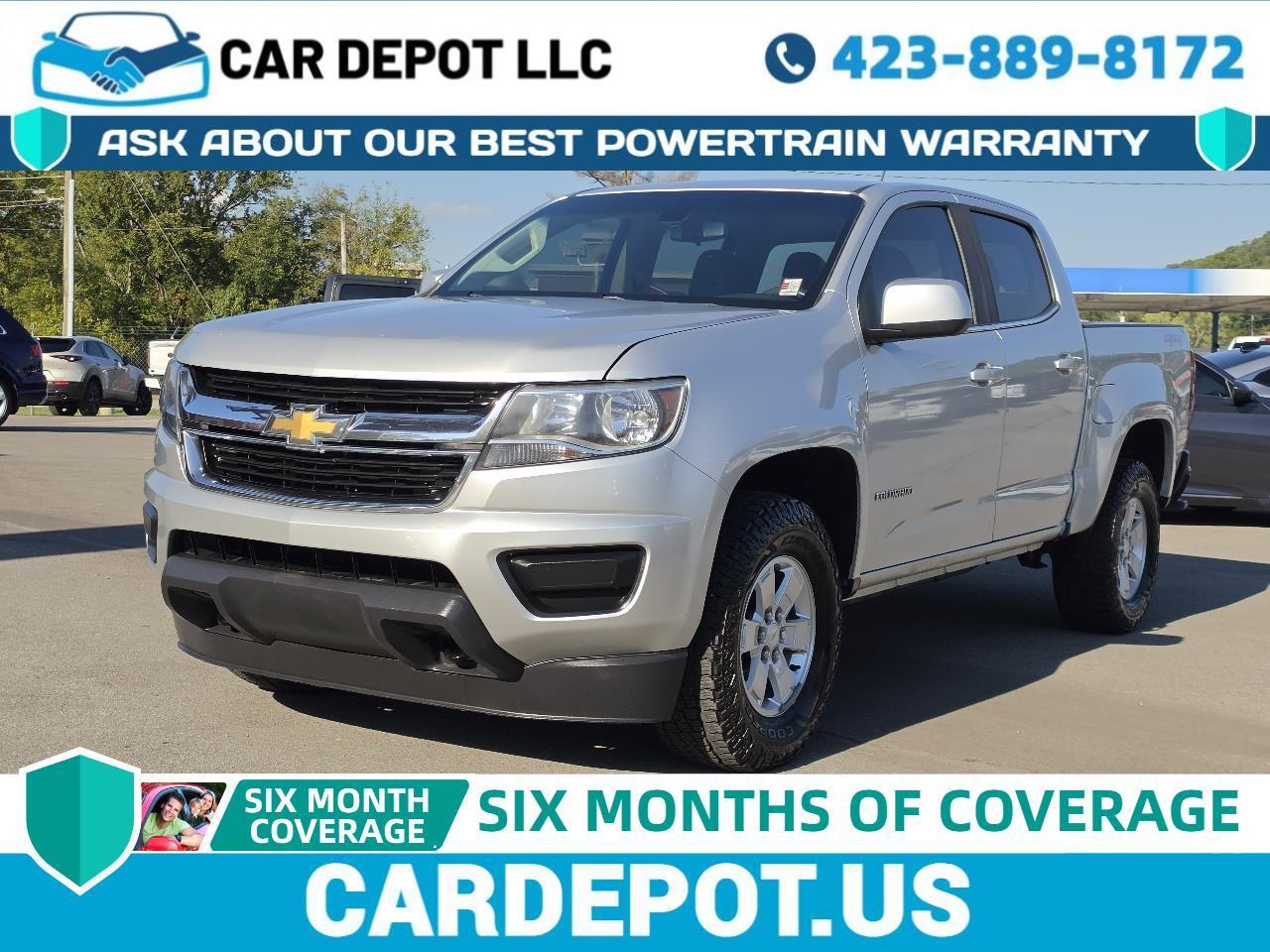 2019 Chevrolet Colorado 4WD Crew Cab 128.3" Work Truck