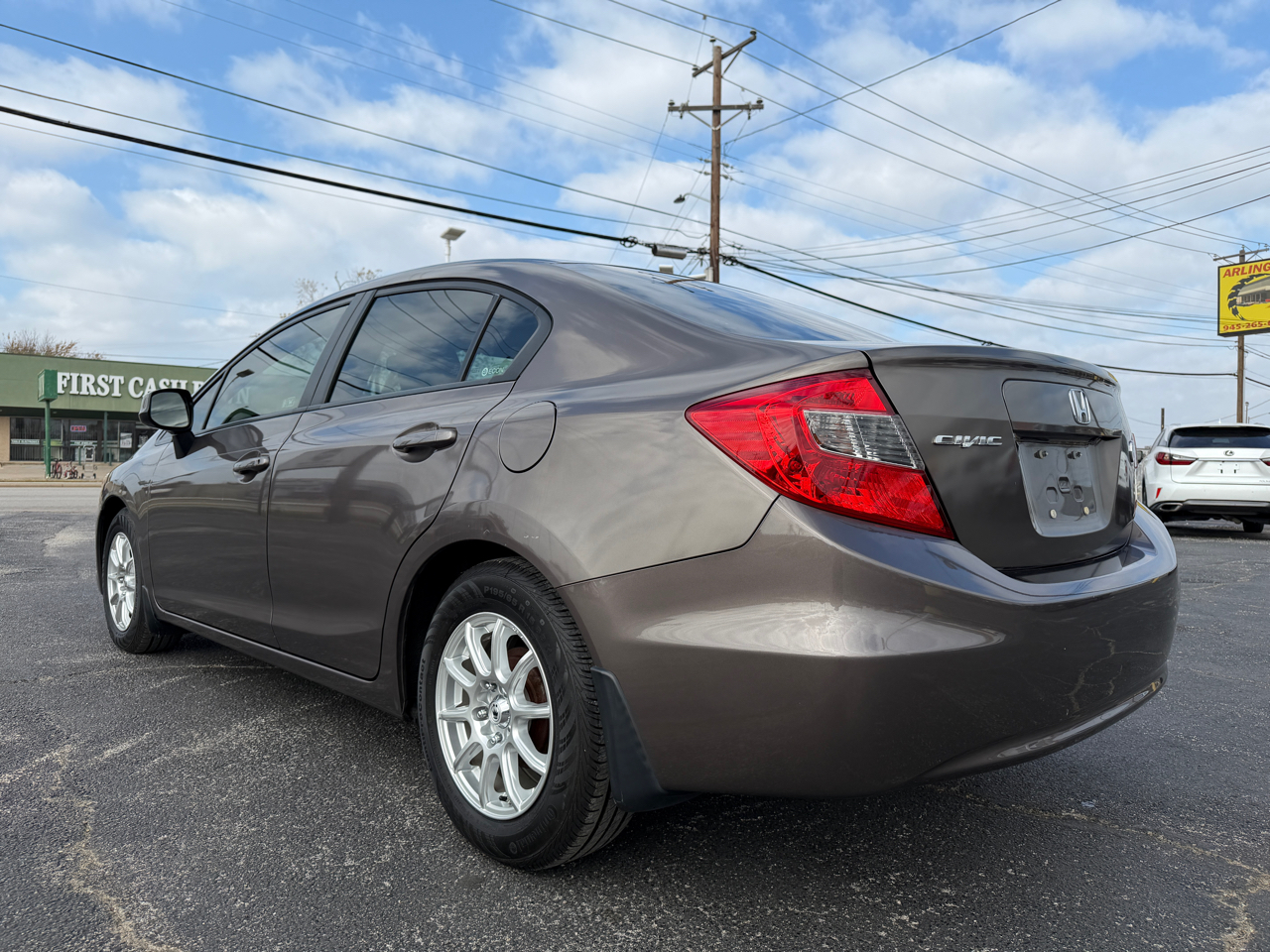 Honda Civic LX Sedan 5-Speed AT 2012