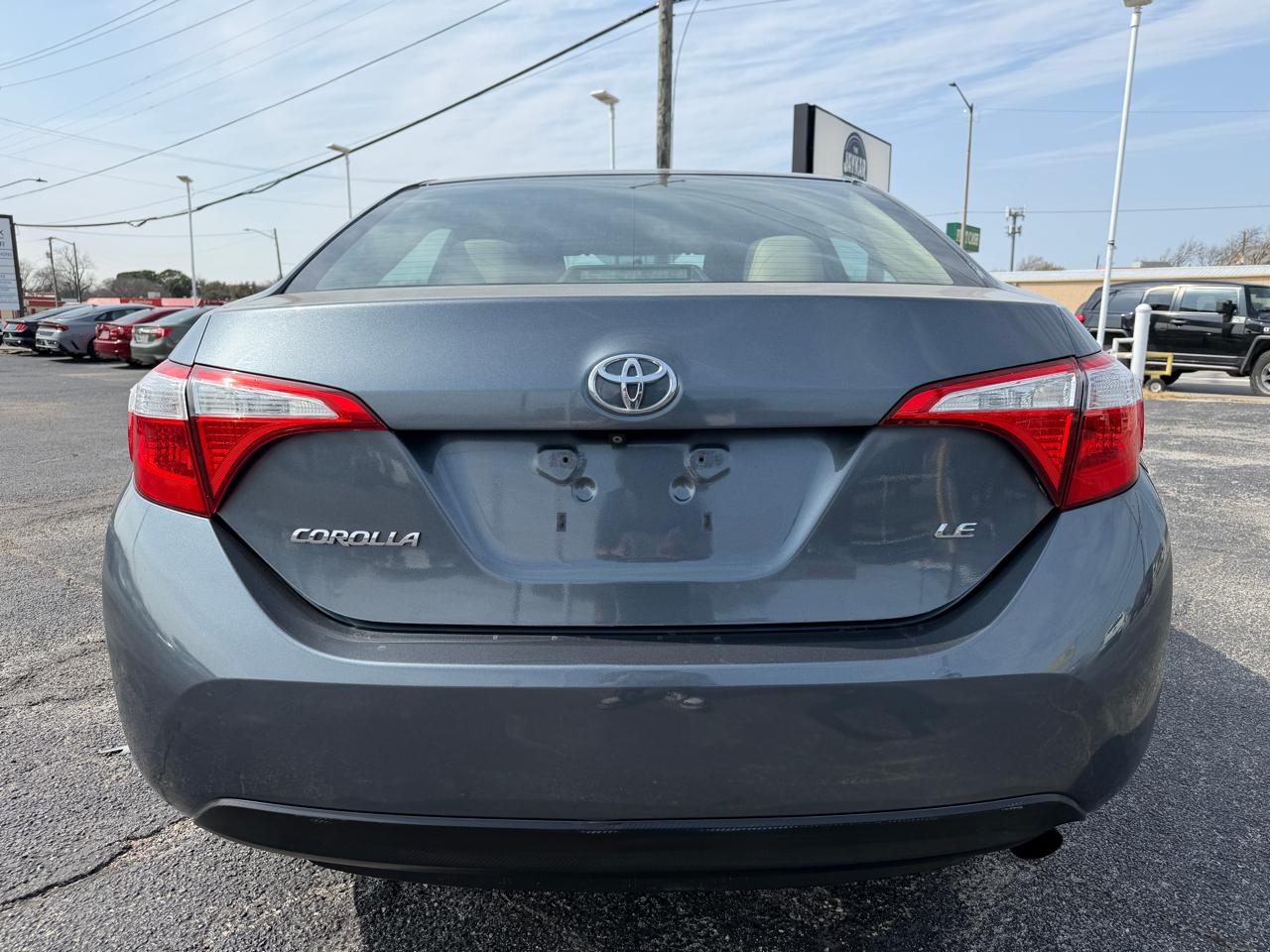 Toyota Corolla LE CVT 2015
