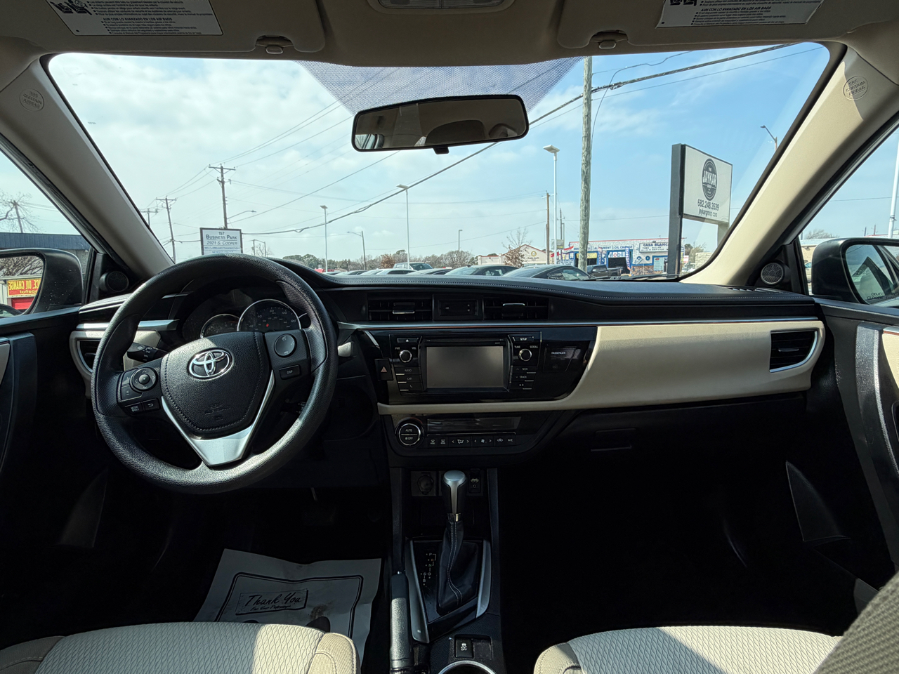 Toyota Corolla LE CVT 2016