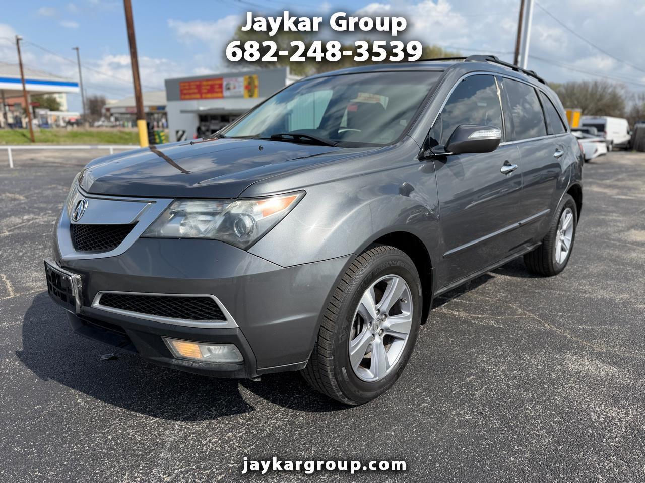 2012 Acura MDX 6-Spd AT w/Tech Package