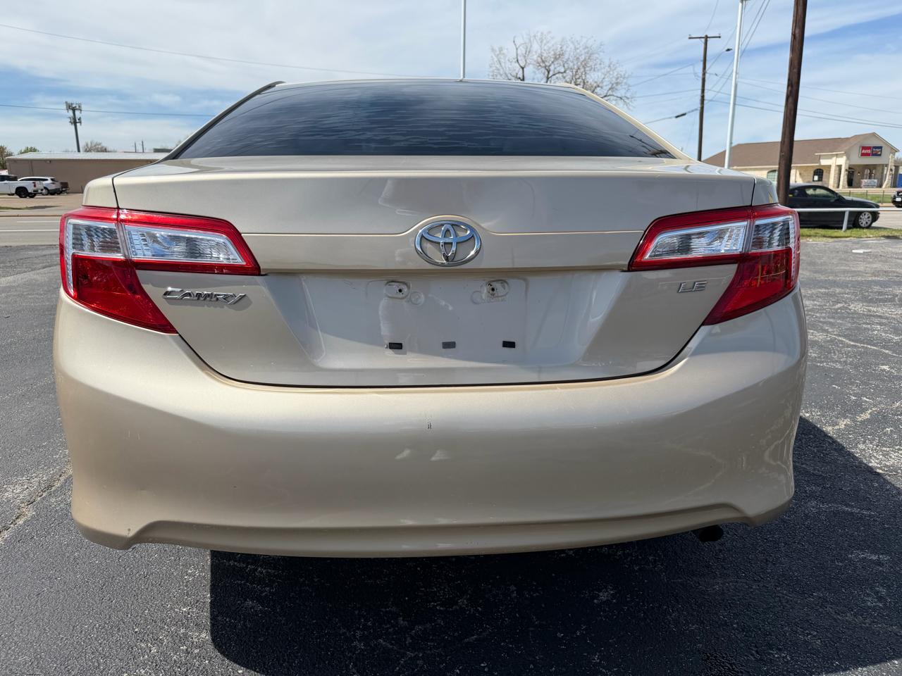Toyota Camry LE 2012