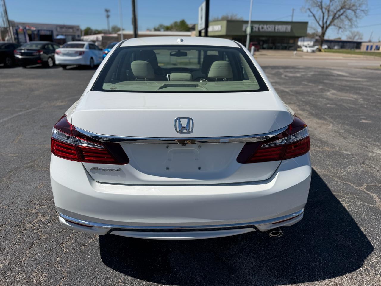 Honda Accord EX-L Sedan CVT 2017