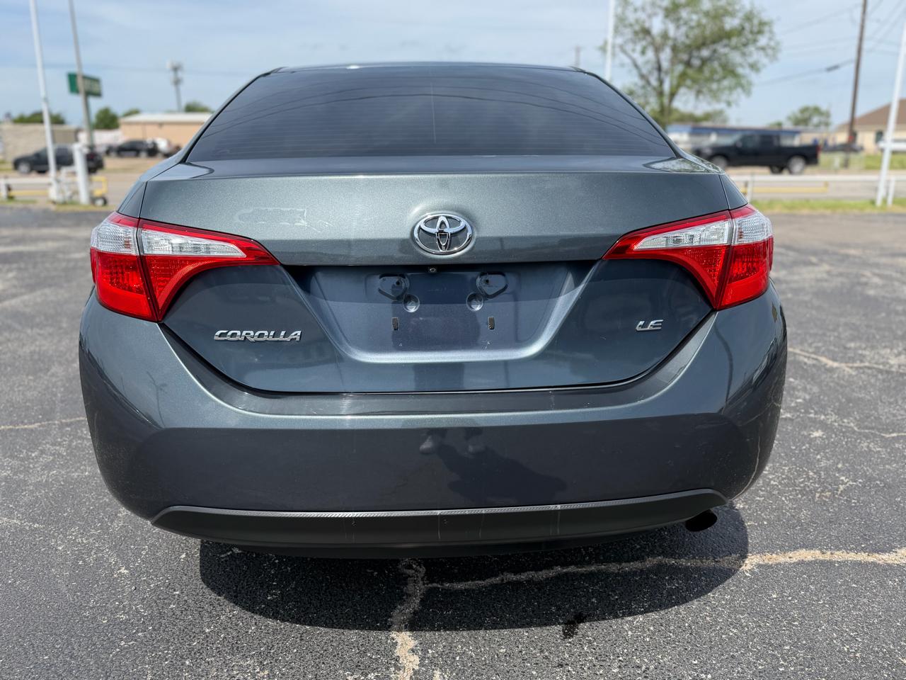 Toyota Corolla LE CVT 2015