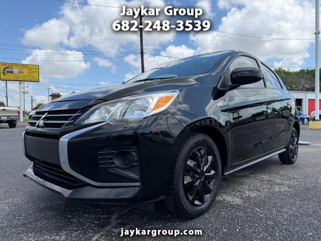 Black 2021 Mitsubishi Mirage ES FWD Hatchback Front-Wheel Drive Continuously Variable Transmission