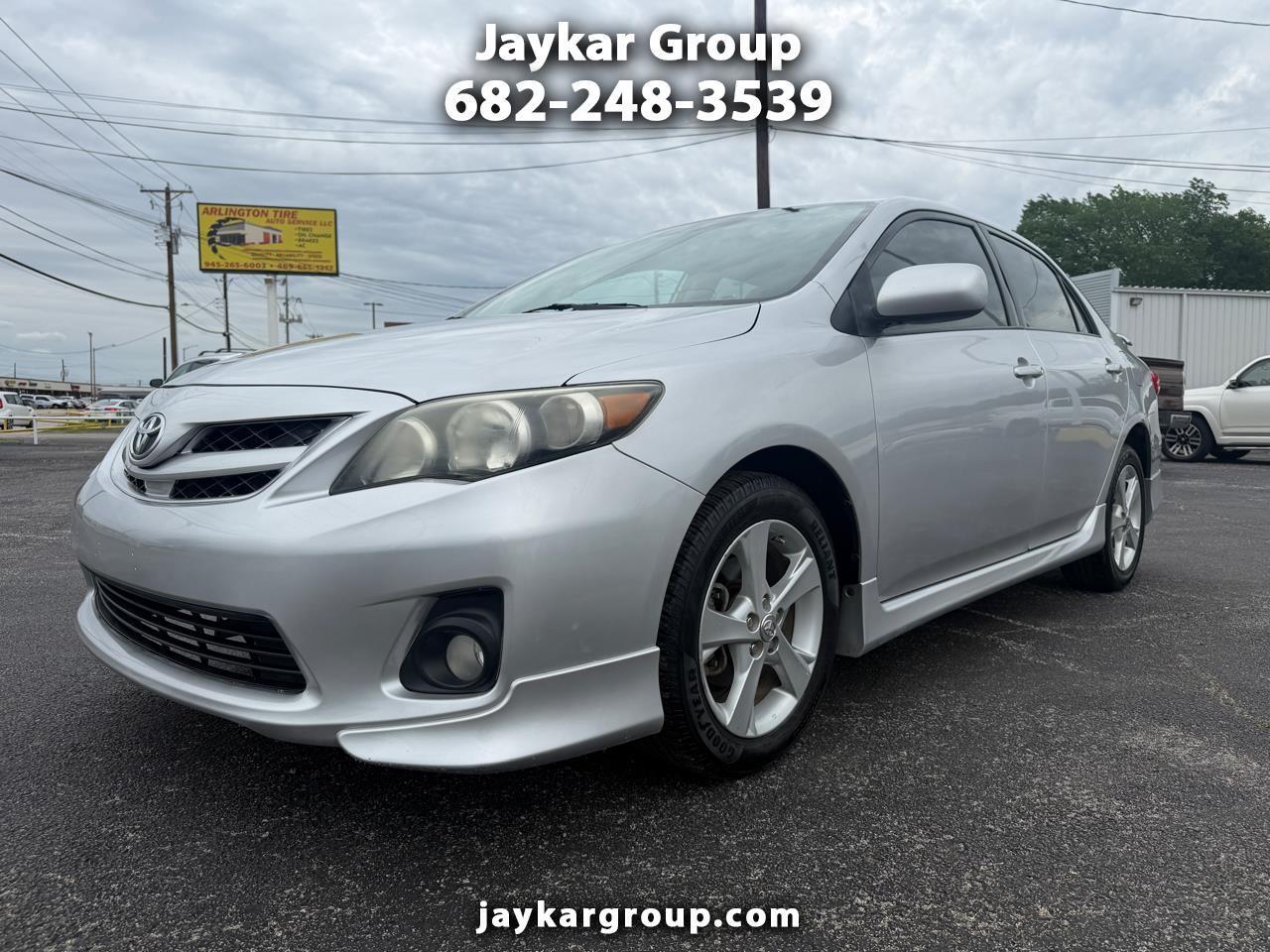 Toyota Corolla S 4D Sedan 2012