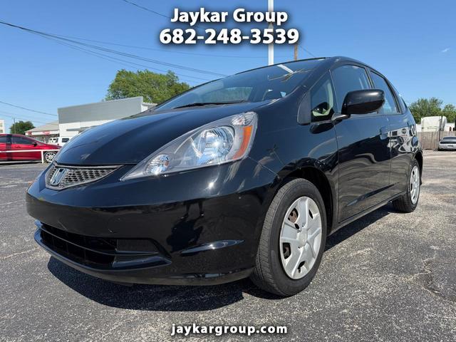 Black 2013 Honda Fit Base Hatchback Front-Wheel Drive 5-Speed Manual