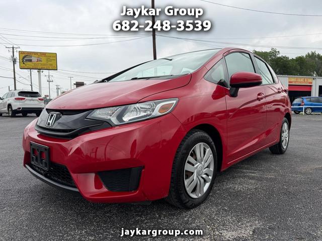 Red 2017 Honda Fit LX Hatchback Front-Wheel Drive Automatic