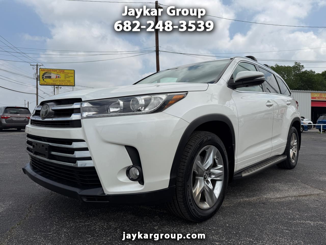 Toyota Highlander Limited FWD V6 2017