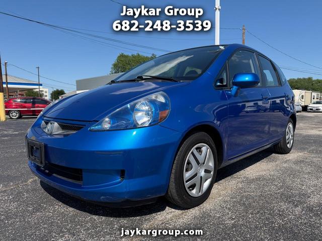 Blue 2008 Honda Fit Base AT Hatchback Automatic