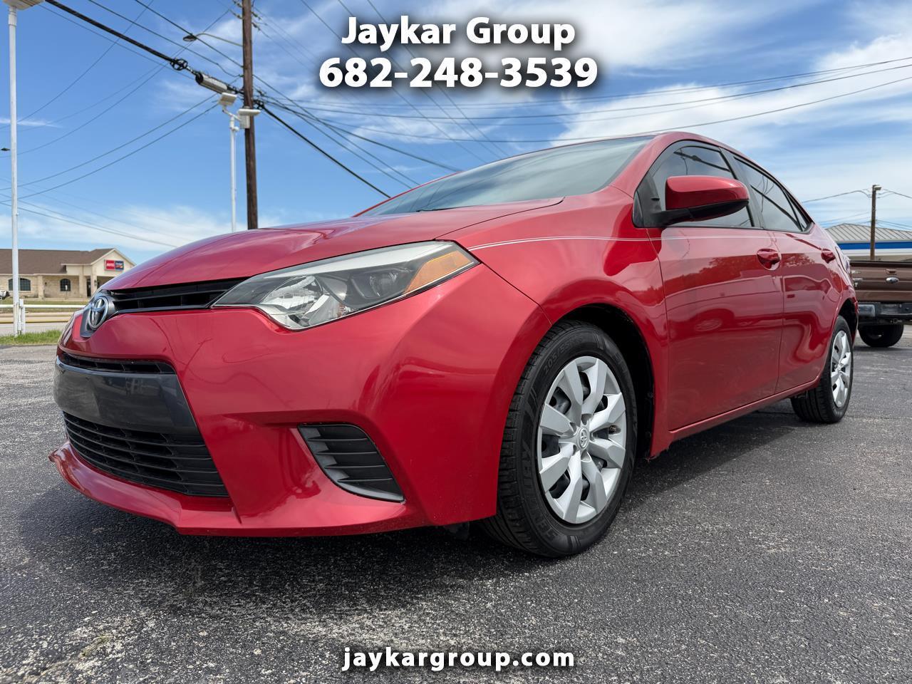Toyota Corolla LE 2015