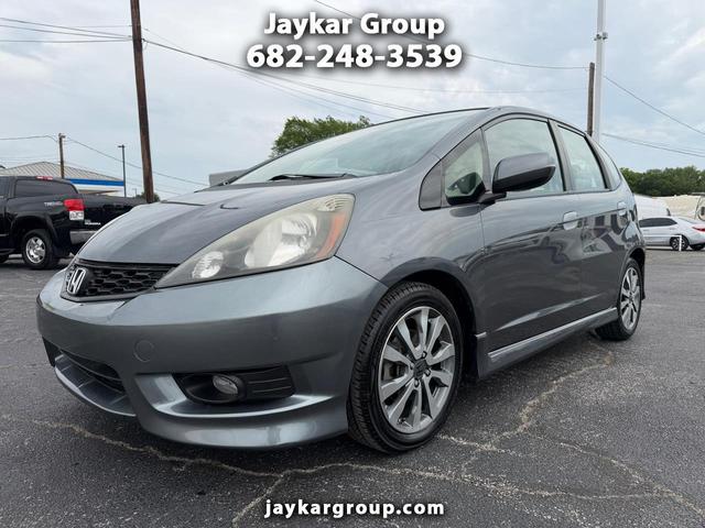 Gray 2012 Honda Fit Sport Hatchback Front-Wheel Drive Automatic