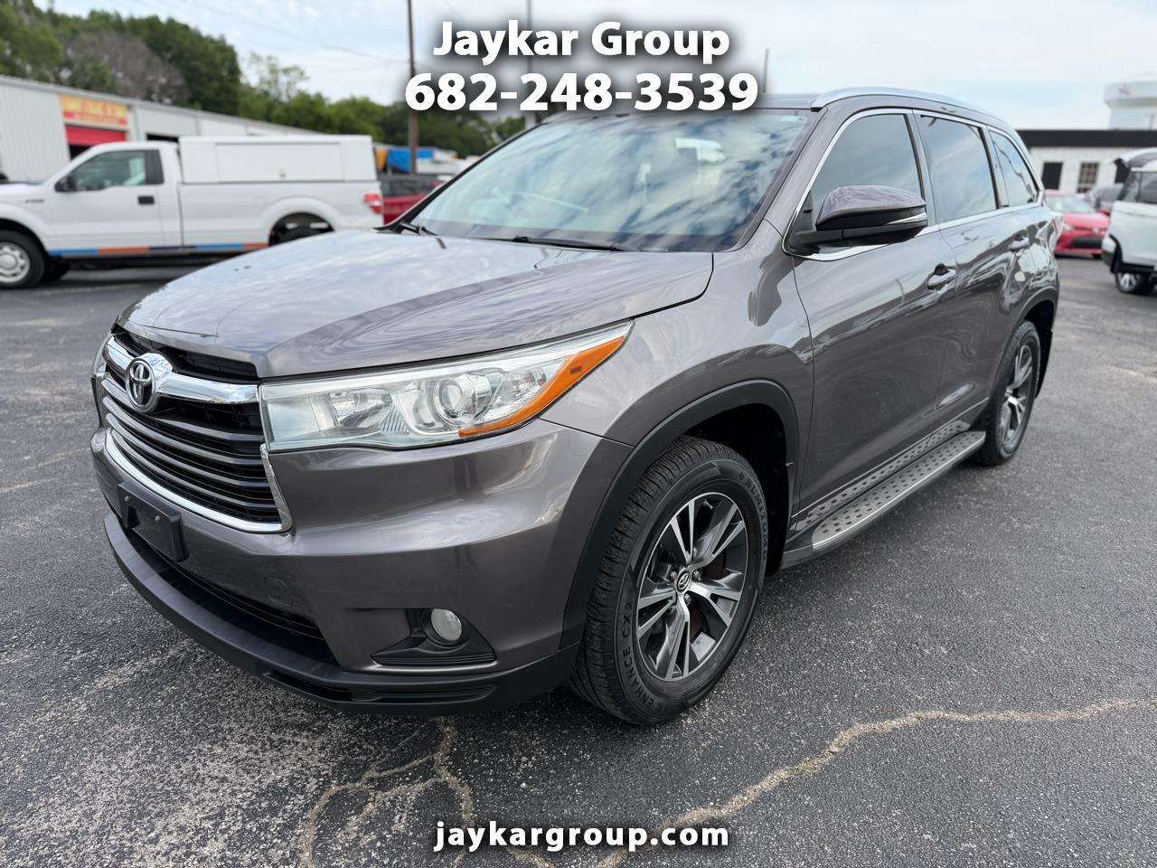 Toyota Highlander XLE FWD V6 2016