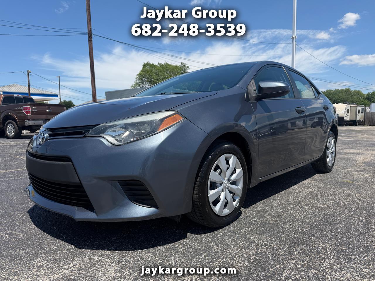 Toyota Corolla LE CVT 2016