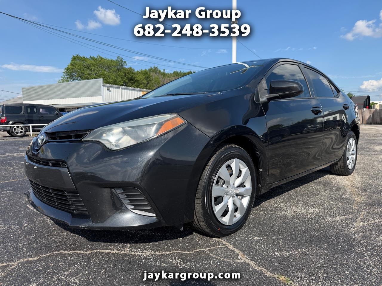 Toyota Corolla LE CVT 2015