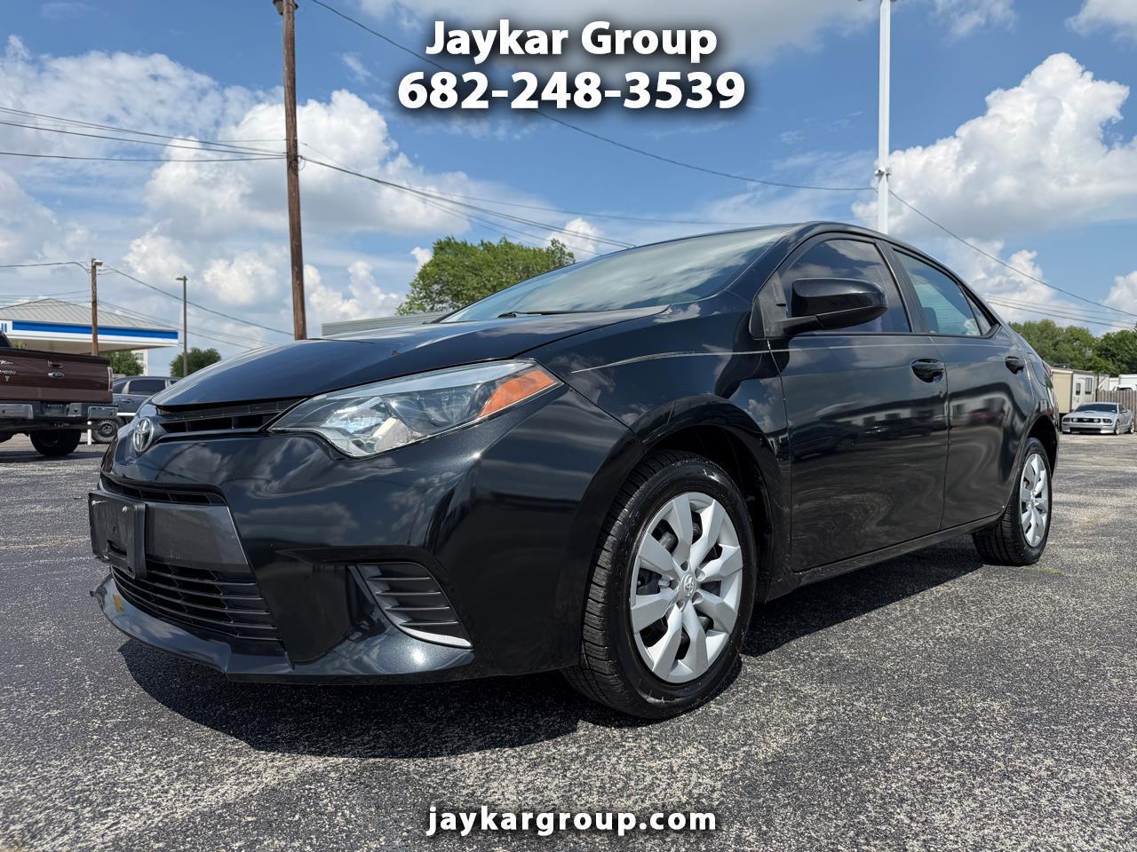 Toyota Corolla LE 2015