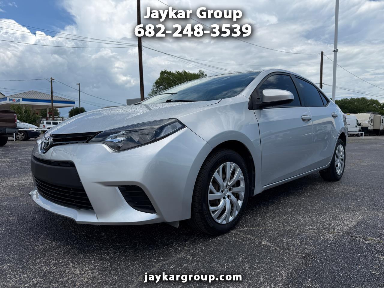 Toyota Corolla LE CVT 2016