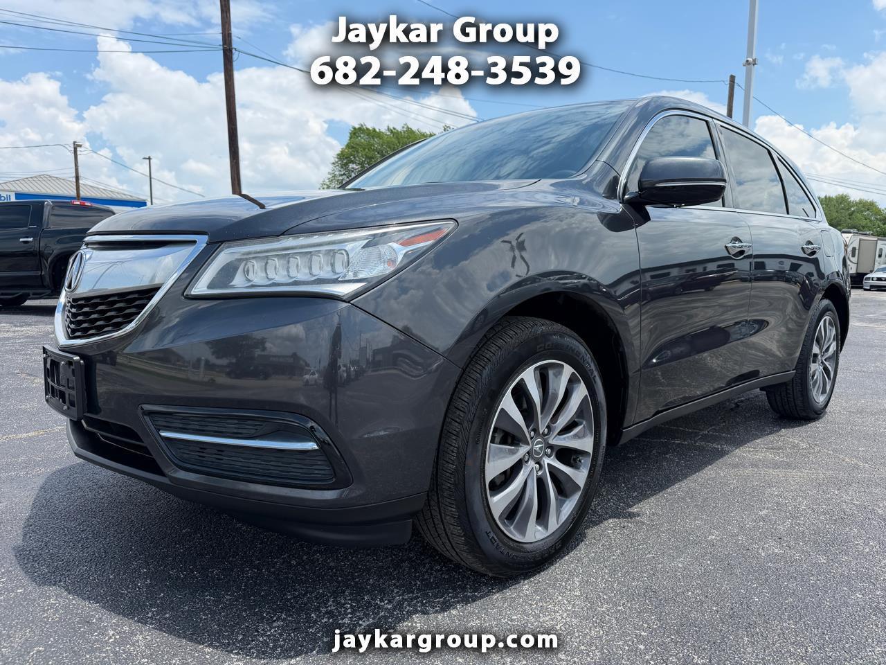 2015 Acura MDX 6-Spd AT w/Tech Package