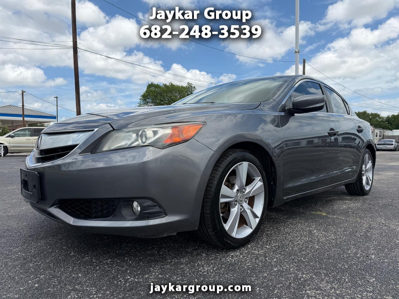 Gray 2013 Acura ILX 2.0L FWD with Premium Package Sedan Front-Wheel Drive Automatic