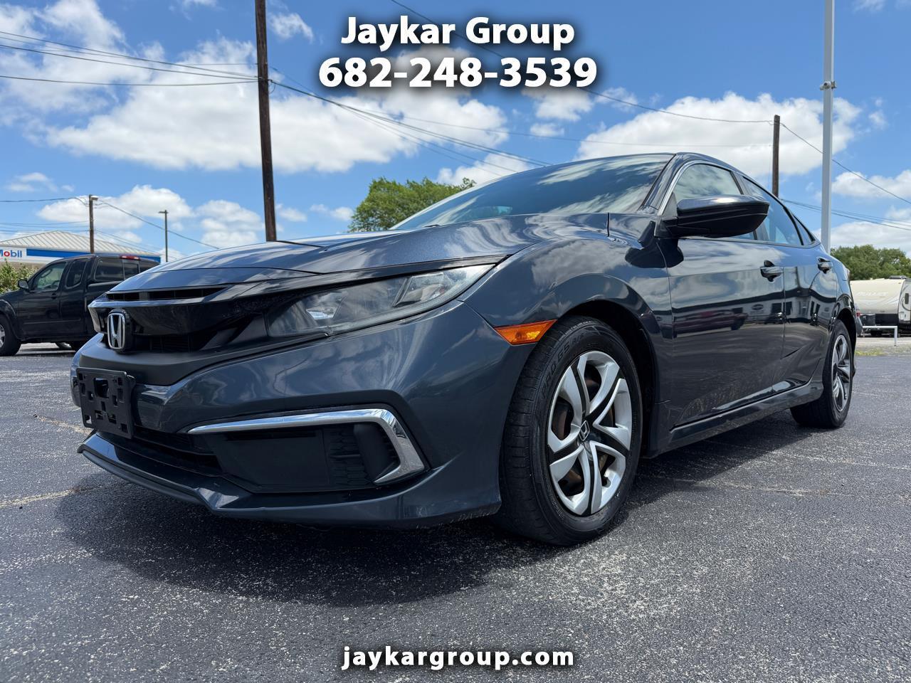 2020 Honda Civic LX Honda Sensing Sedan CVT