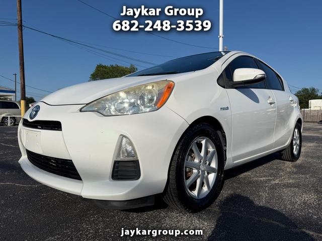 White 2012 Toyota Prius c Hatchback Front-Wheel Drive Automatic