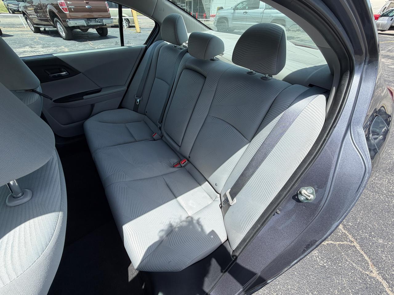 Honda Accord LX Sedan CVT w/ Honda Sensing 2016