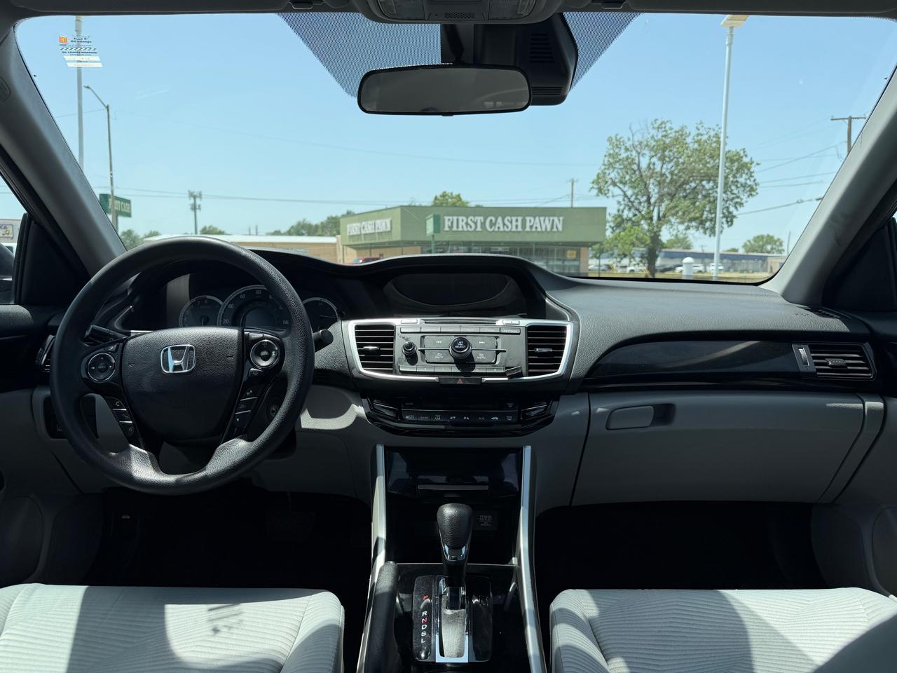 Honda Accord LX Sedan CVT w/ Honda Sensing 2016
