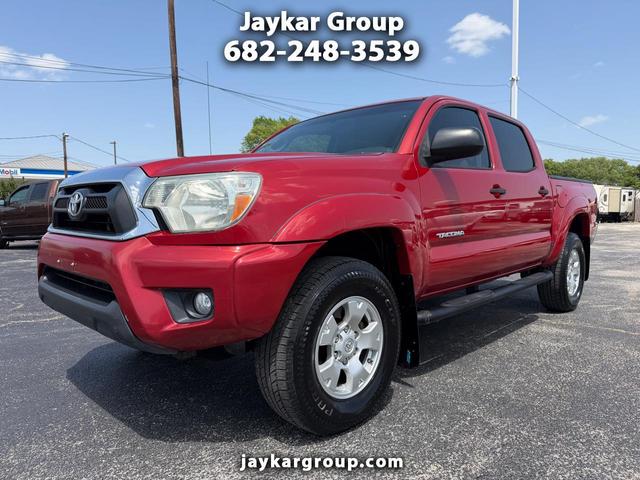Red 2015 Toyota Tacoma Pickup Truck 4X2 Automatic