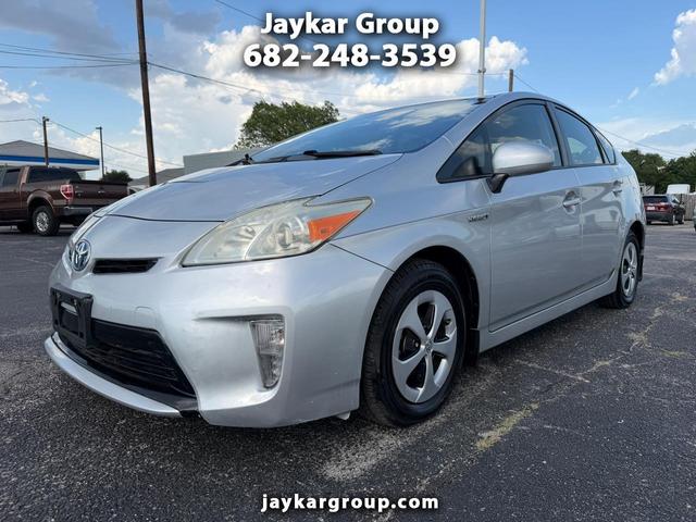 Silver 2012 Toyota Prius Hatchback Front-Wheel Drive Continuously Variable Transmission