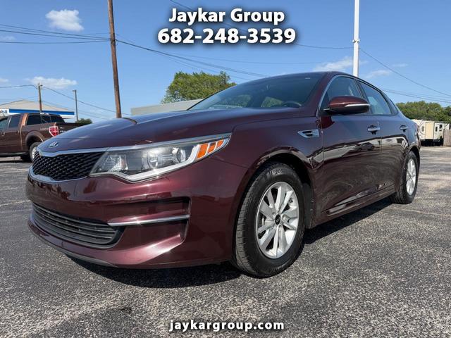 Red (MAROON) 2017 Kia Optima Sedan Front-Wheel Drive Automatic