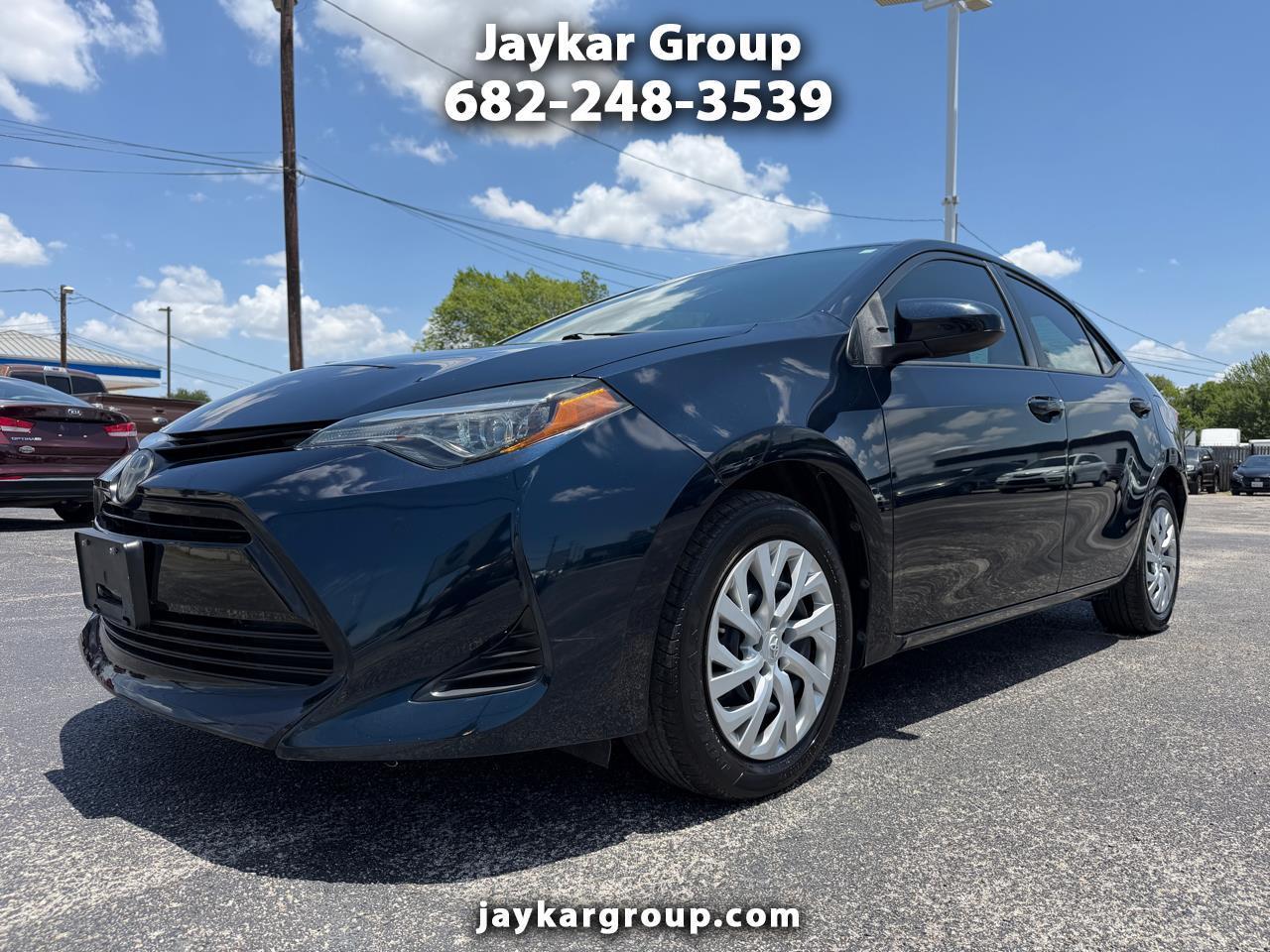 Toyota Corolla LE CVT 2019