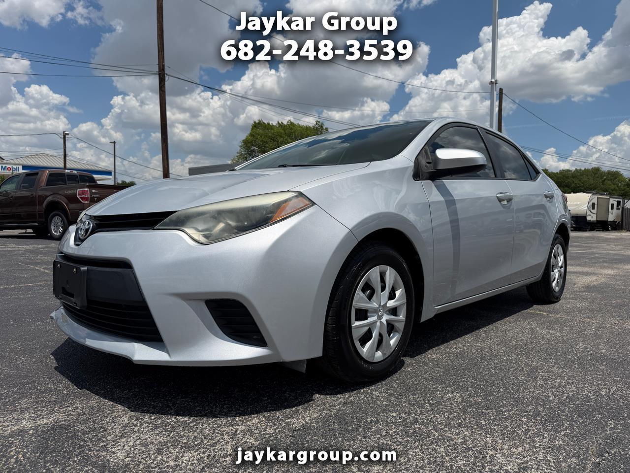 Toyota Corolla LE 2014