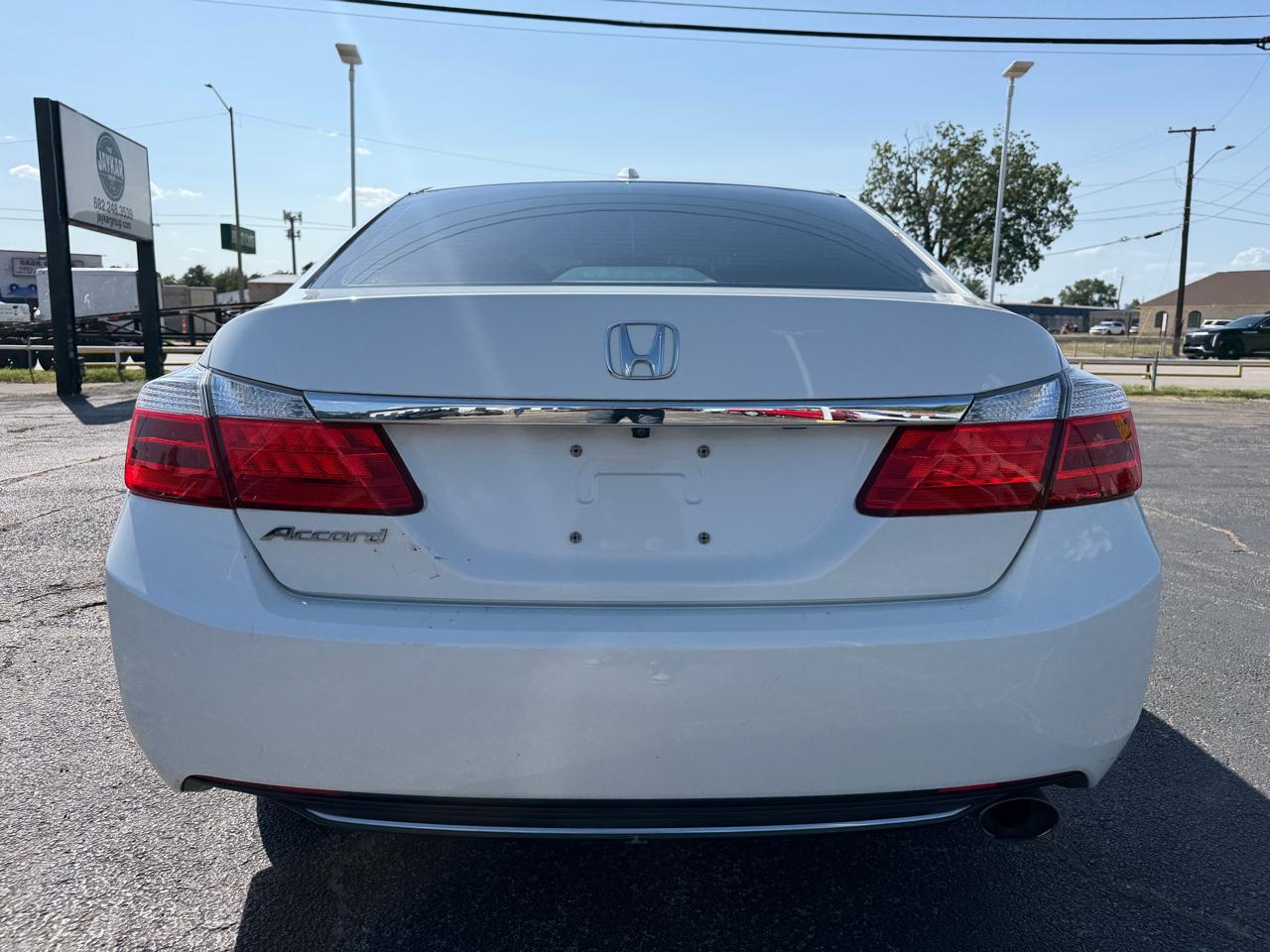 Honda Accord EX-L Sedan CVT 2015