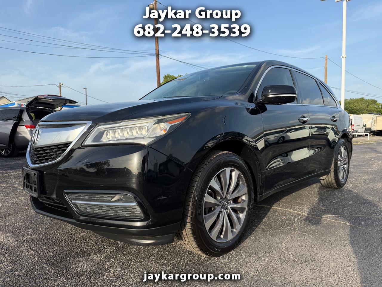 Acura MDX 6-Spd AT w/Tech Package 2015