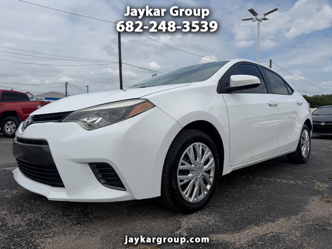 Toyota Corolla LE CVT 2015